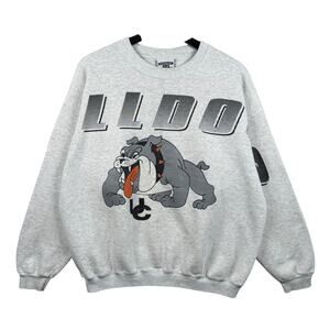 Vintage Bulldogs NCAA Crewneck XL